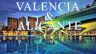 Alicante and Valencia Tour by drone in 4K | Travel video from Spain