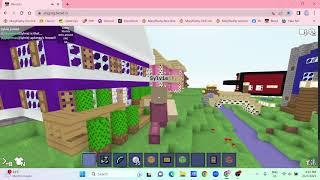 House of Aphmau, KC, Kim, Ein, Zane and Aaron in BLOXD.IO| Built by Sylvie and Umbre