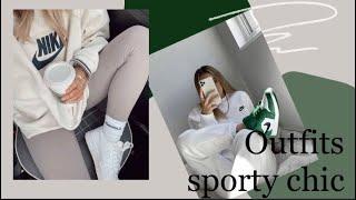 Sporty chic outfits ideas 2024 / styles sportif girls ideas \ casual fall outfits | 2024