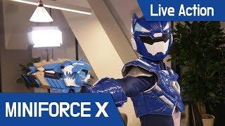 [MiniForceX] Live Action - Miniforce X weapon / weapon test / balloon / fruit / cup / Nerf