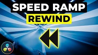 SPEED RAMP REWIND Effect in Davinci Resolve 18