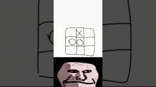 Tic tac toe Victory       #trollface