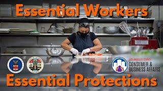 Essential Workers, Essential Protections: Wage & Hour Laws, with the U.S. Department of Labor