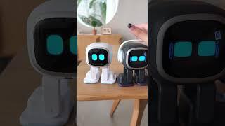Swap the headphones for black and white emo. #robot #emopet #gaming #tech  #smartphone