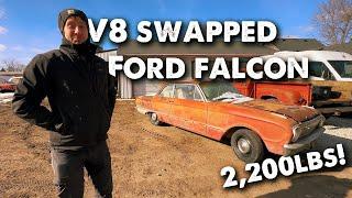 ABANDONED Ford Falcon REVIVED with a V8 SWAP – Will it drive?