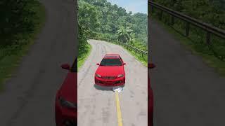 Car C bollard Crash - BeamNG.Drive