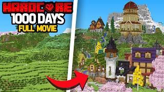 I Survived 1000 Days in Minecraft Hardcore Survival (FULL MOVIE)