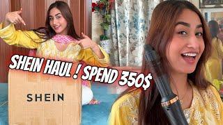 Unboxing of my SHEIN purchase  || Dyson jaisa hair wrap curler mil gaya #alizehjamali