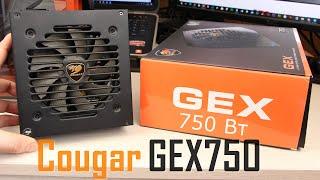 Cougar GEX750 - блок питания на 750 Вт под игровые сборки! Обзор БП Сougar для компьютерных корпусов