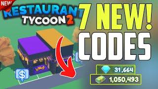 ️Hurry Up️ RESTAURANT TYCOON 2 CODES - ROBLOX RESTAURANT TYCOON 2 - RESTAURANT TYCOON 2 CODE