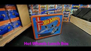 Hot Wheels Lunch Box - Opening several other cases of new release toys