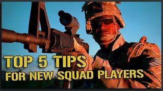 MY TOP 5 BEGINNER TIPS for SQUAD v12 NEW PLAYERS