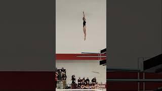 Sarah Bacon's Perfect 107B Dive | Big Ten 2022 Finals Highlights! #diving