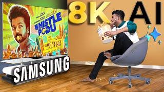  அலப்பறை கிளப்பும் Samsung'ன் 8K AI TV 