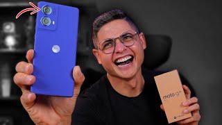 CHEGOU! Motorola MOTO G85 - o MOTO G mais BONITO até hoje? Unboxing e Impressões