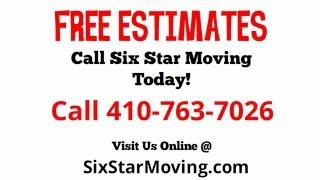 Local Moving Companies Maryland - Six Star Moving Companies Maryland