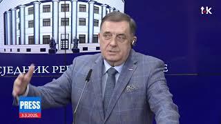 DODIK reagovao na izjave iz Federacije II TOK TV II 2025