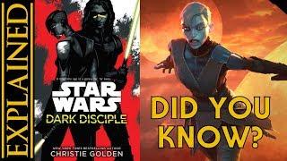 Fun Facts from Dark Disciple - References, Easter Eggs, Legends Connections, and More!