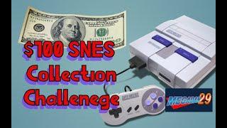 $100 SNES Collection Challenge! (MEGADAN29) Tag-Video Response.