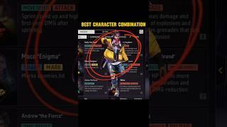 Best Character Combination || cs rank character combination 2025