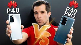 Huawei P40 vs Huawei P40 Pro Comparison Review - No Google Playstore?!