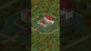 A Small Castle With A Moat | Theotown Medieval Corp #theotown