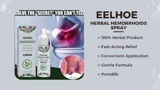 Eelhoe Herbal Hemorrhoids Spray For Instant Anal Itch & Pain Relief