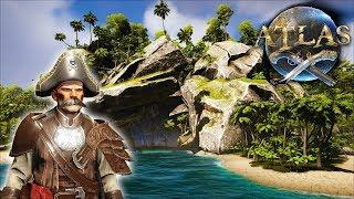 Building Port Lumbago & New Brigantine Gunship! Atlas Blackwood PC Gameplay