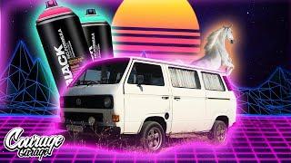 Стильный бус своими руками. Часть 1 | VW T3 Retrowave Bus | Кураж Гараж | Courage Garage