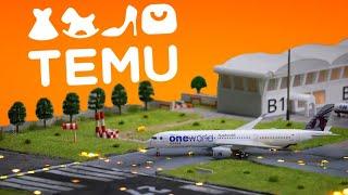 How To Build a Model Airport Using TEMU Items