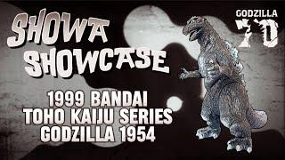 Showa Showcase - 1999 Bandai Toho Kaiju Series Godzilla 1954 vinly figure review