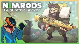 Build-A-Gun Bullet Heaven With A Ton Of Build Variety! - NIMRODS: Guncraft Survivor [Demo]