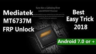 Mediatek Cpu MT6737M Frp Unlock Easy Trick 2018