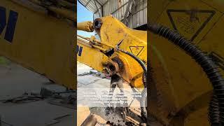 Surgery on Steel: Watch These Heavy Equipment Doctors Perform a Massive Excavator Arm Transplant!