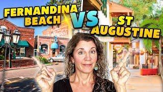 Living in St Augustine vs Fernandina Beach Florida #floridalife #florida