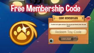 NEW FREE MEMBERSHIP CODE 2024 *WORKING* | Animal Jam