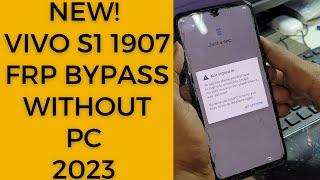 New! Vivo S1 1907 FRP Bypass Without PC 2023 - vivo 1907 frp bypass - vivo s1 frp bypass 2023