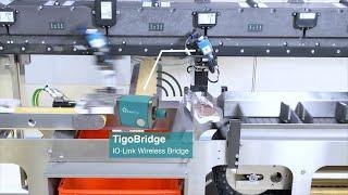 Flexibility & agility in packaging: IO-Link Wireless implemented on Rotzinger's packaging machine.