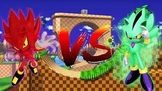 Sonic Battle Mugen | Perfect Nazo Vs Chaos Nazo