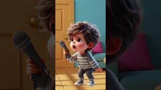 What's happen if a Kiddos singing #funny #comedy #animation