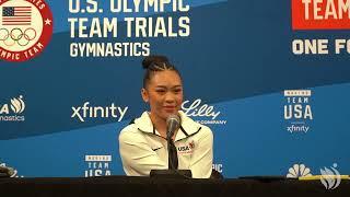 U.S. Olympic Team Trials: Sunisa Lee Press Conference