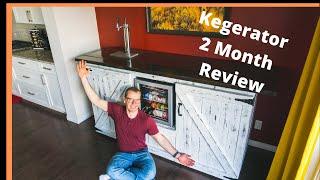 Kegerator Cabinet Build- Review and lessons learned after 2 months