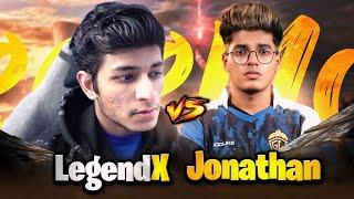  LEGENDX VS JONATHAN GAMING | HACKER vs HACKER | BGMI GAMEPLAY