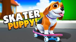 CRAZY Dog Steals a Skateboard and Escapes! - I Am Dog