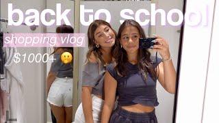 MALL VLOG: shop with me for back to school