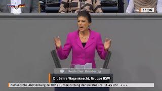 Сара Вагенкнехт: Только сумасшедший верит ещё в победу Украины! Там нет побед -  там только смерть!