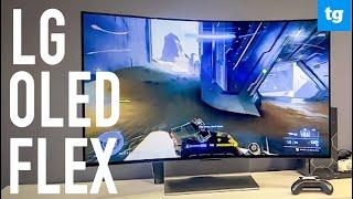 LG OLED Flex HANDS ON: We LOVE how this TV Bends on Command!