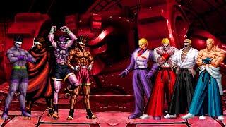 [KOF Mugen] Joe Higashi Team vs Geese Howard Team