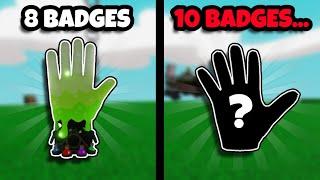 Top 7 GLOVES that give the MOST badges | Slap battles roblox