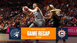 Napheesa Collier STEPS UP to lift Lynx over Sun, take 2-1 series lead in WNBA Semis | Game Recap